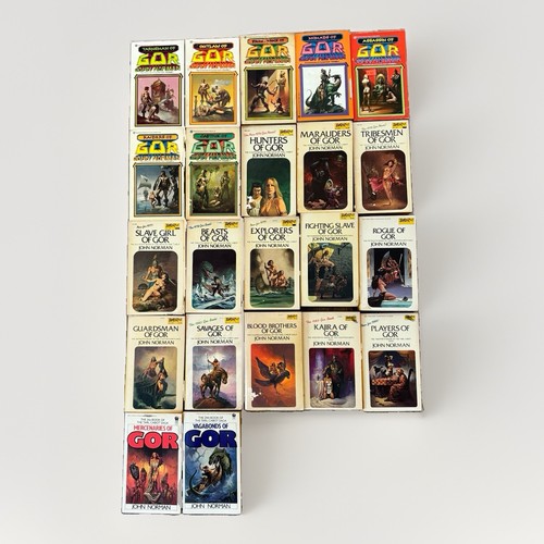 John norman gor lot - +, 24