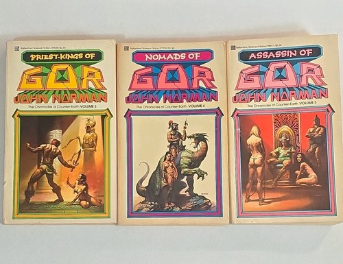 Gor paperback lot - gor, x3