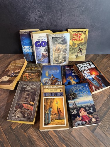 Vintage fantasy paperback lot - vintage,