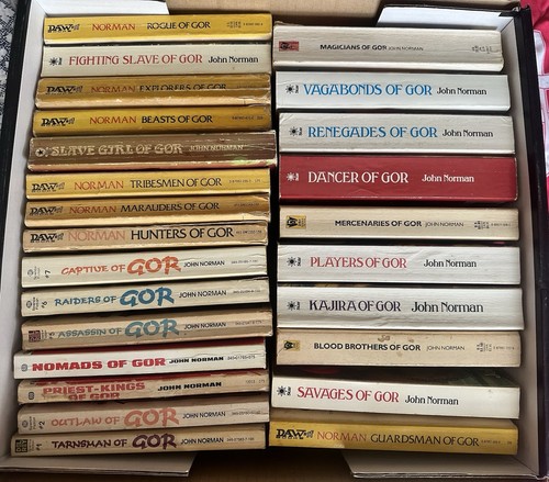 John norman gor series - john,